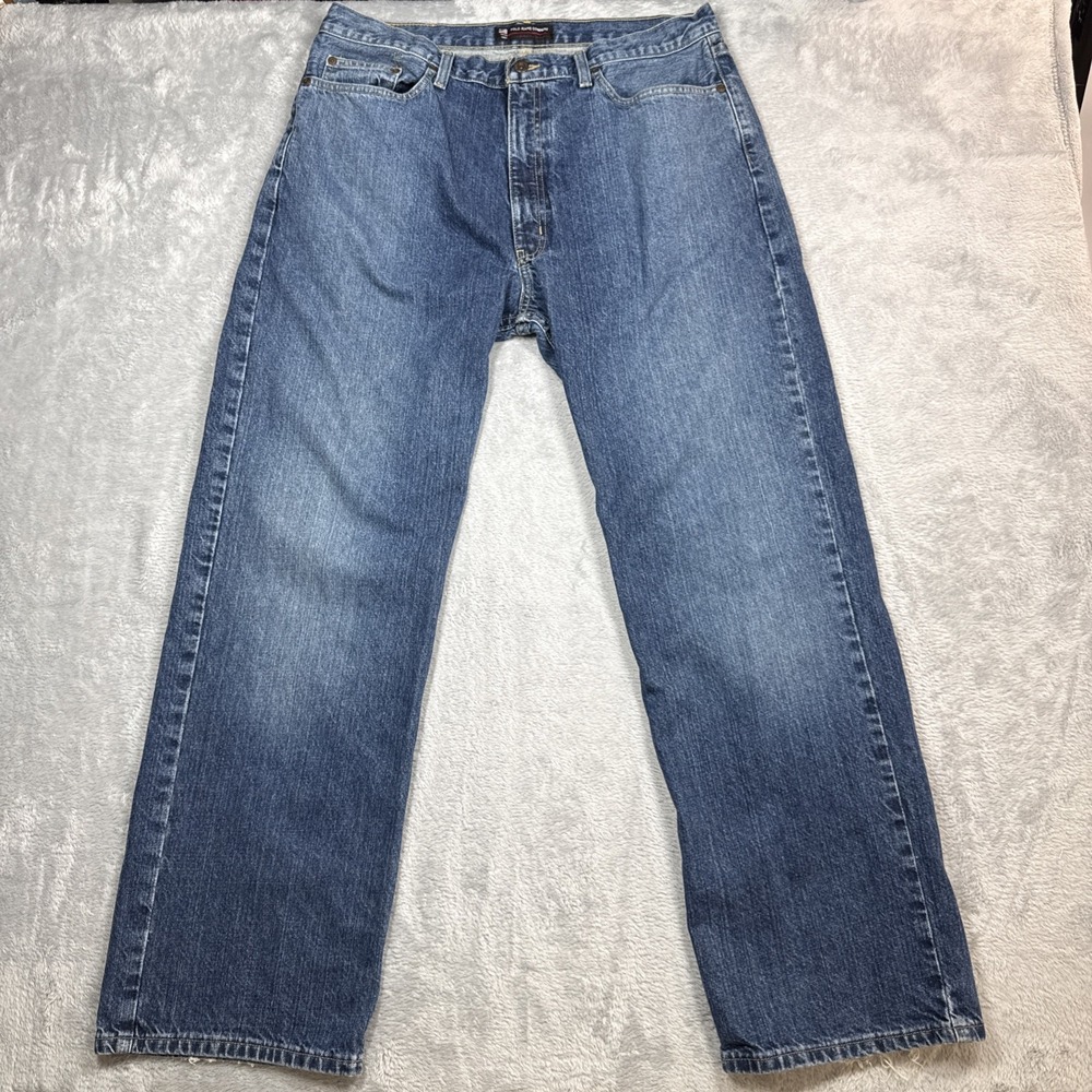Polo Jeans Co Lauren Woodrow Jeans Men‎ 36X32 (Fits 37X32) Blue Relaxed Straight
